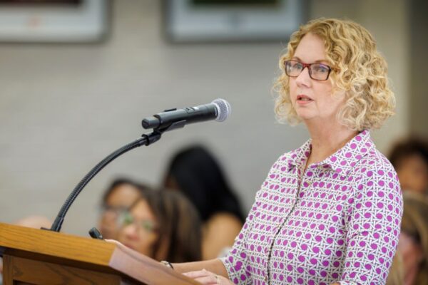 Speaking at a Community Forum